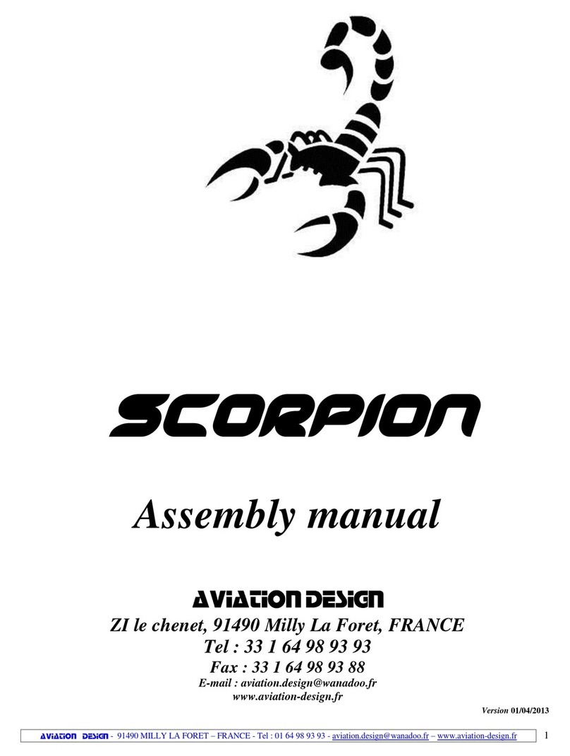 Aviation Design super scorpion Assembly manual Aviation Design super scorpion Assembly manual
