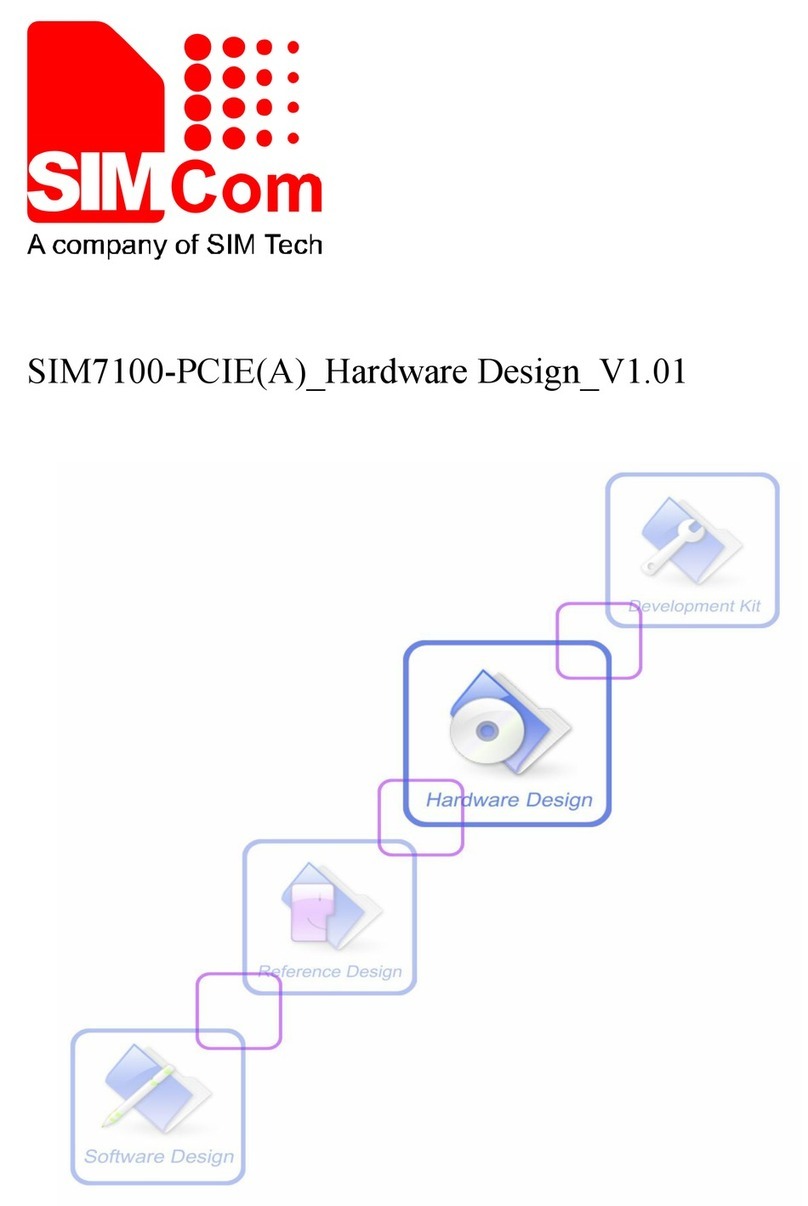 SimTech SIMCom SIM7100-PCIE Hardware design