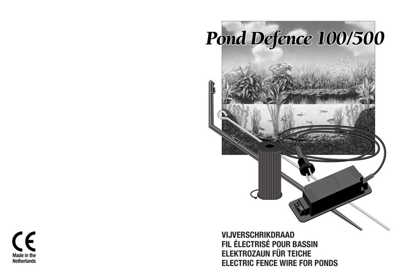 SuperFish Pond Defence 100 manual