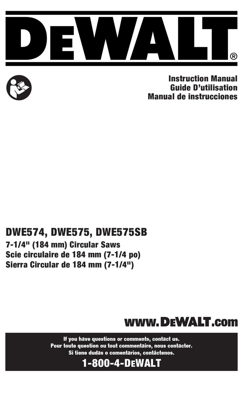 DeWalt DWE574 instruction manual