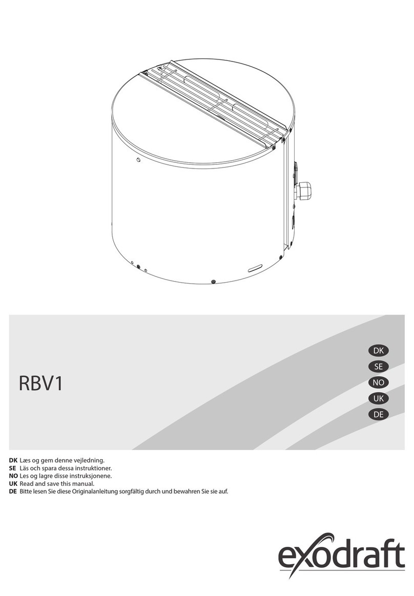 Exodraft RBV1 manual