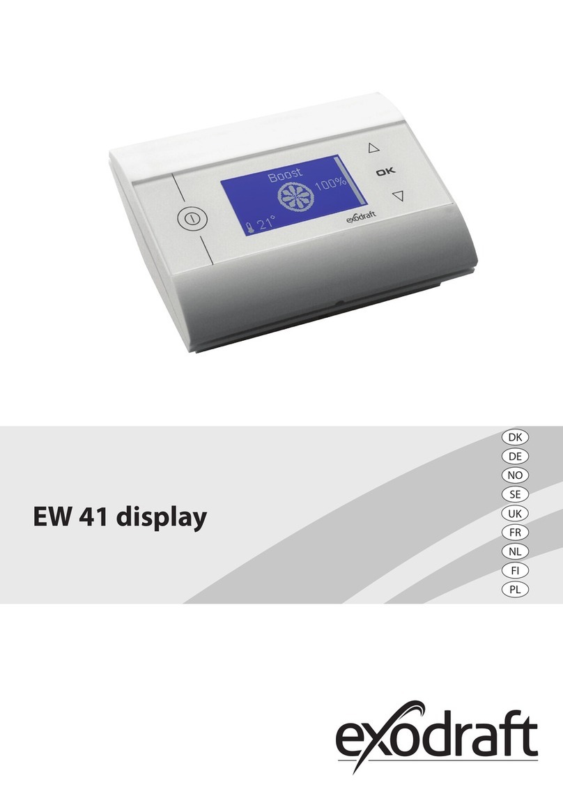 Exodraft EW 41 manual