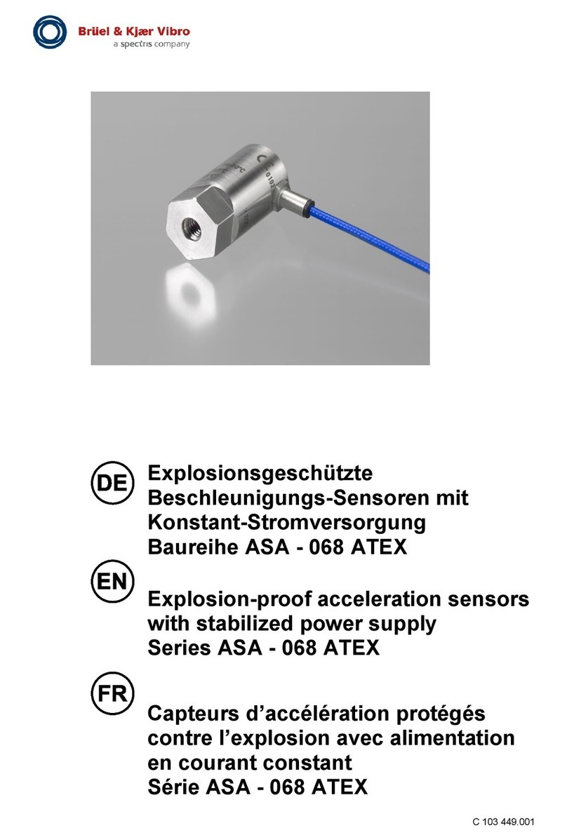 Spectris Bruel & Kjaer Vibro ASA-068/200/0 User manual