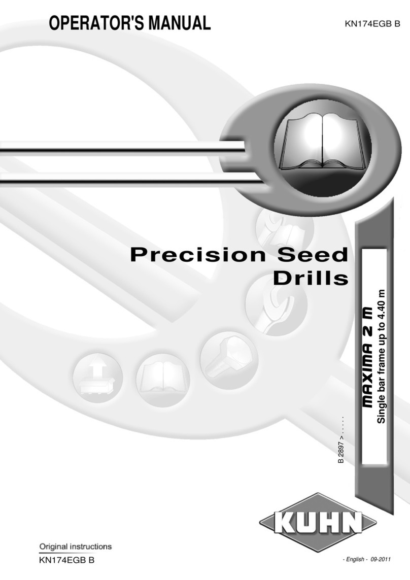 KUHN MAXIMA 2 M Operator's manual