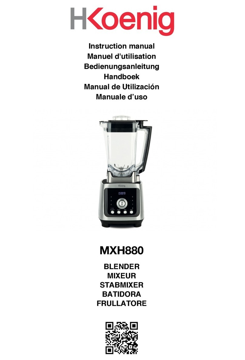 H.Koenig MXH880 instruction manual