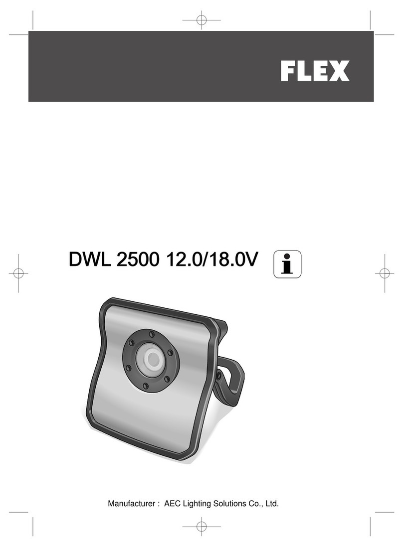 Flex DWL 2500 instruction manual