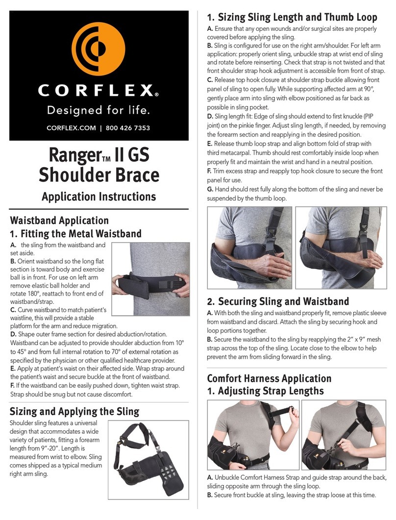 CORFLEX Ranger II GS Application Instructions CORFLEX Ranger II GS Application Instructions