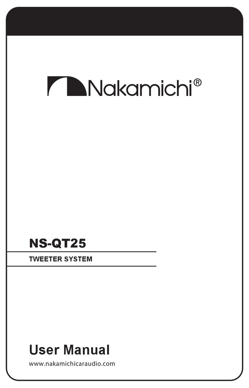Nakamichi NS-QT25 user manual