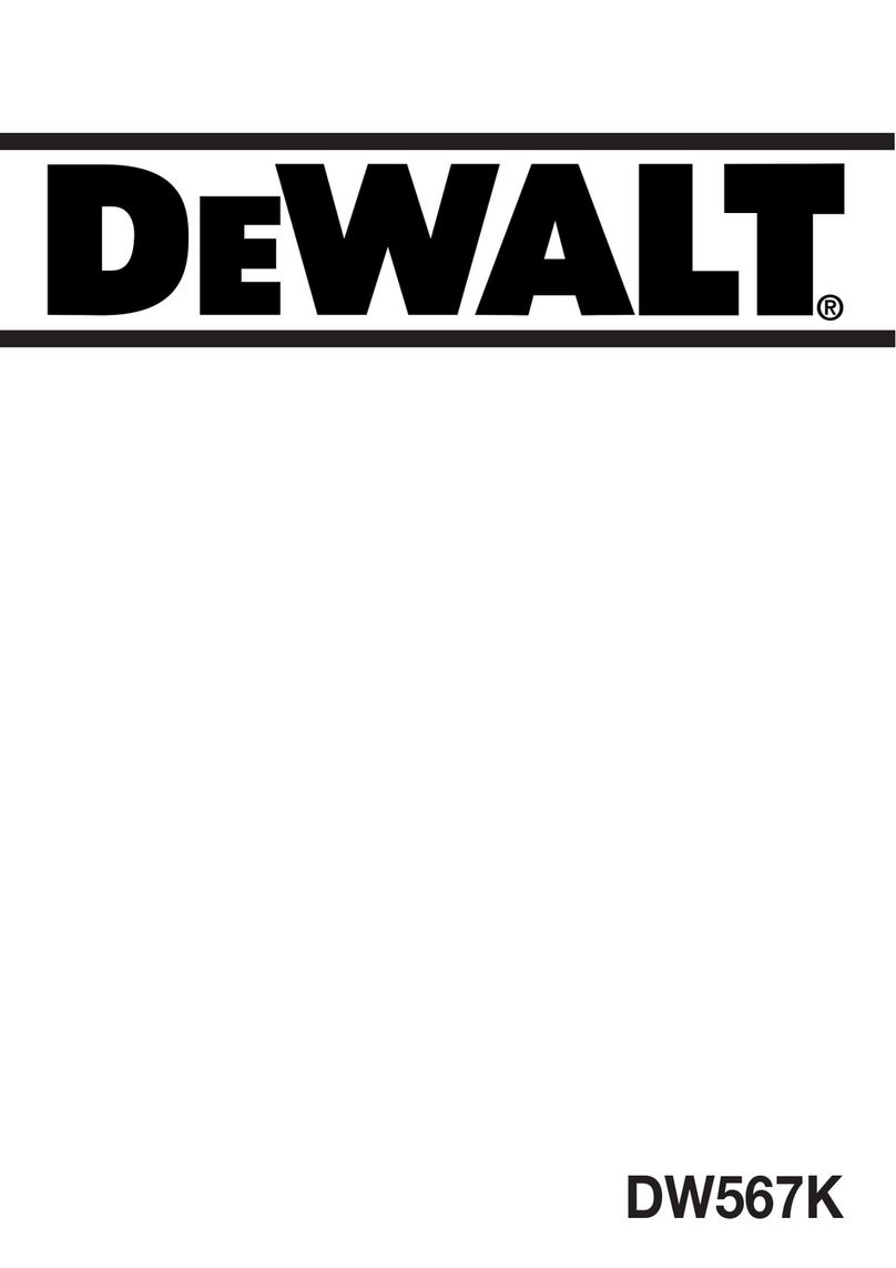DeWalt DW567K User manual