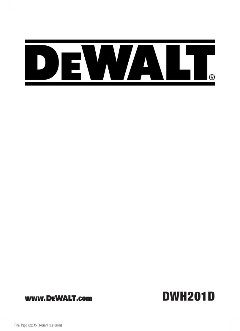 DeWalt DWH201D User manual