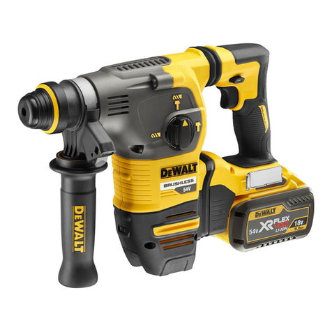DeWalt DCH333 User manual