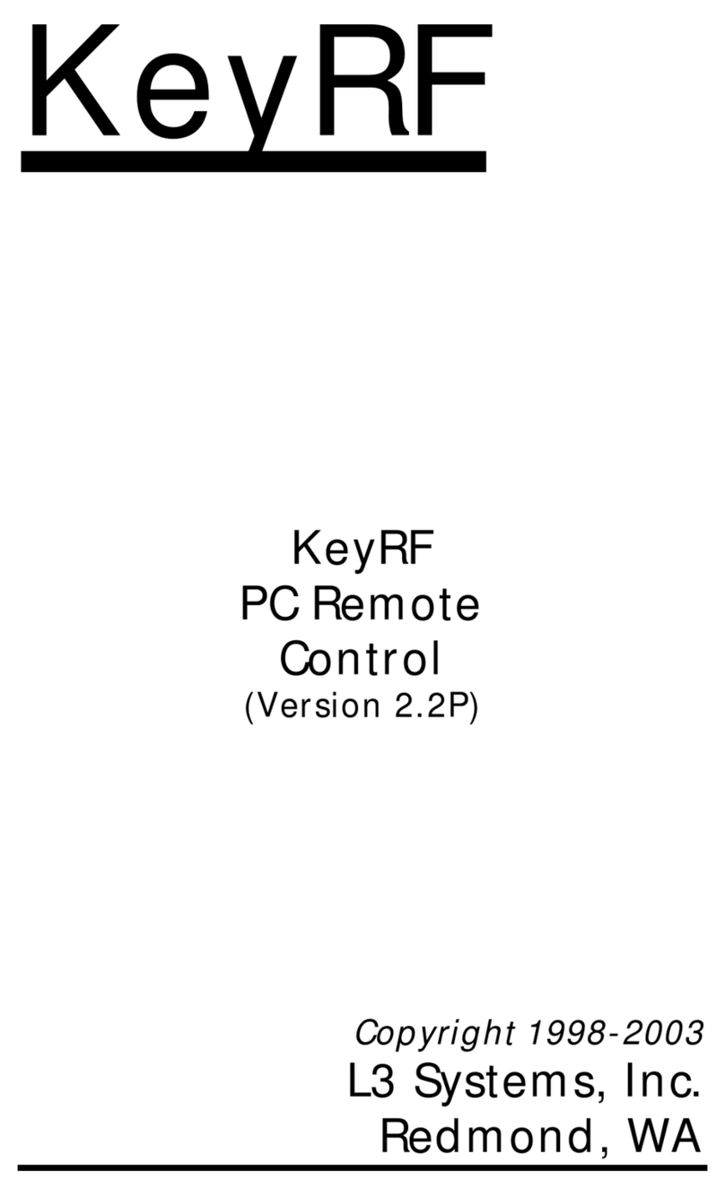 L3 Systems KeyRF manual