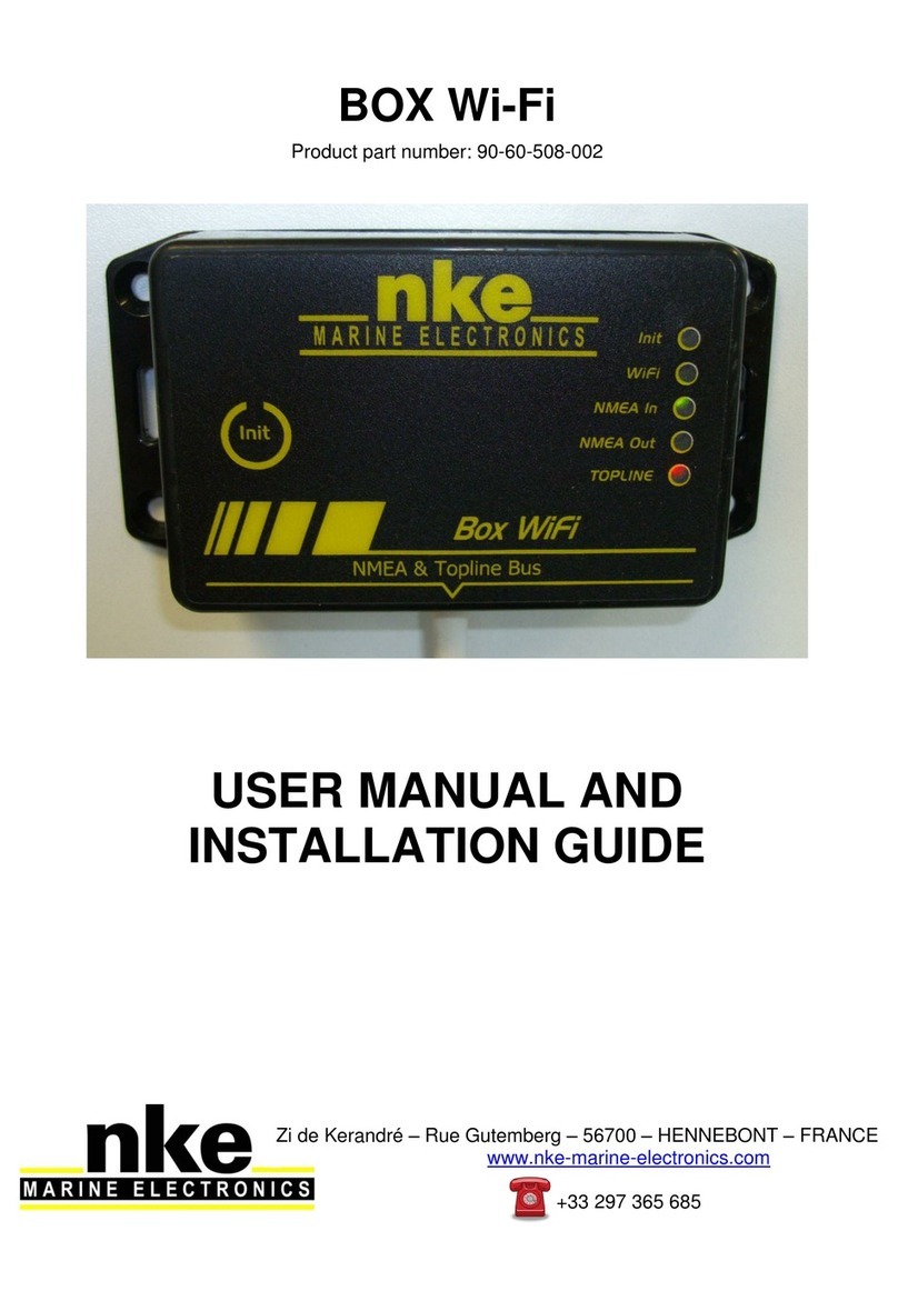 NKE BOX Wi-Fi User manual