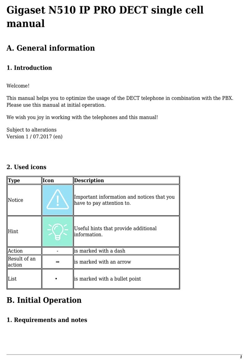 Gigaset N510 IP PRO User manual