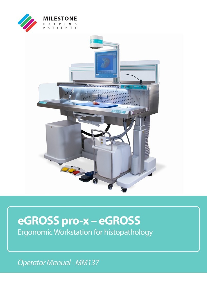 Milestone eGROSS pro-x Operator's manual