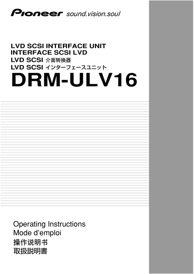 Pioneer DRM-ULV16 User manual