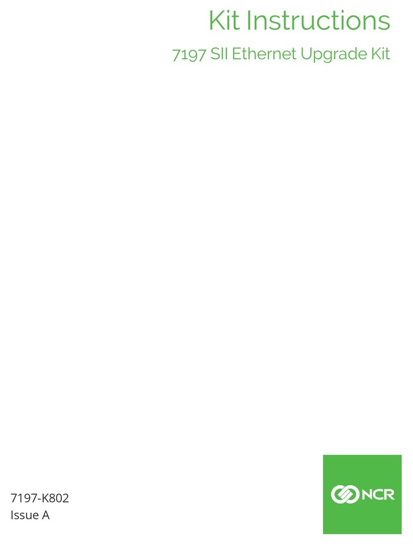 NCR 7197 SII User manual