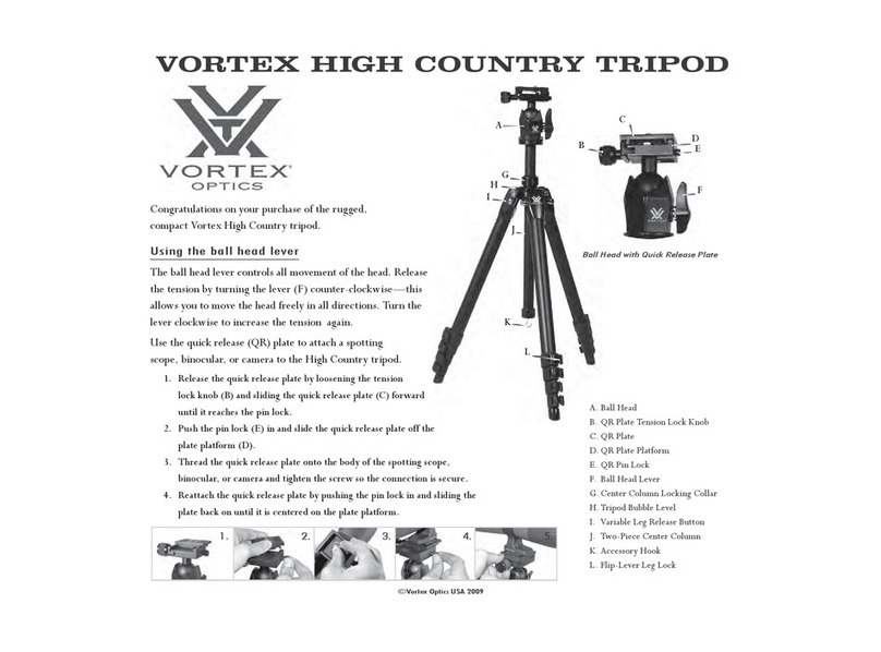 Vortex High Country quick start guide