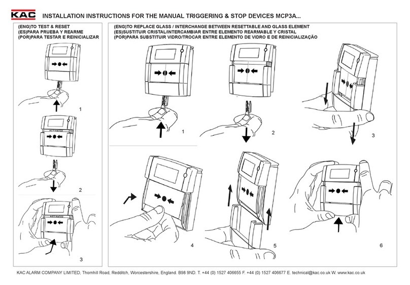 KAC MCP3A Series User manual