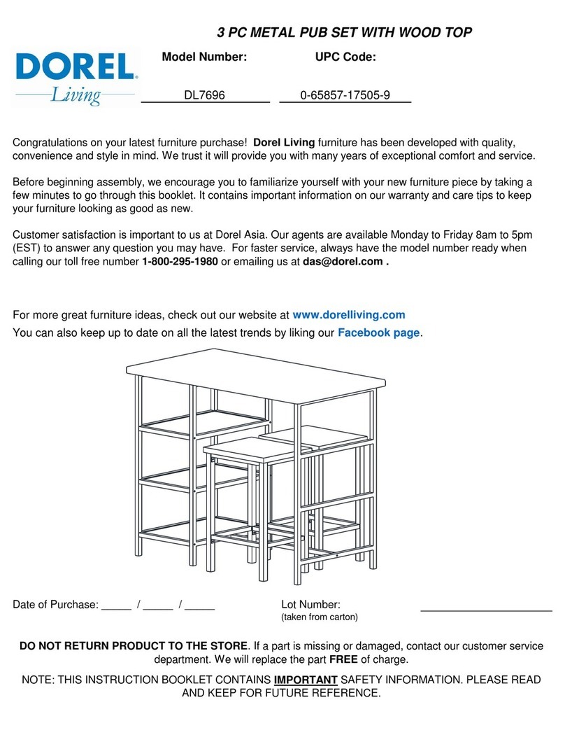 Dorel Living DL7696 manual