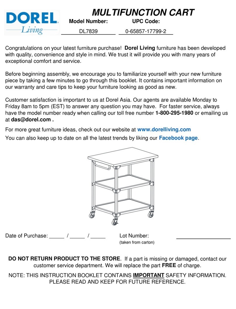 Dorel Living DL7839 manual