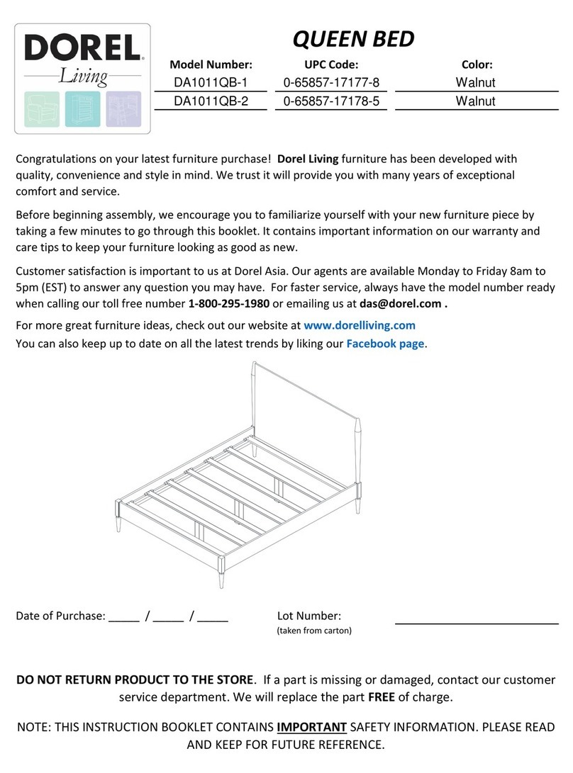 Dorel Living DA1011QB-1 manual