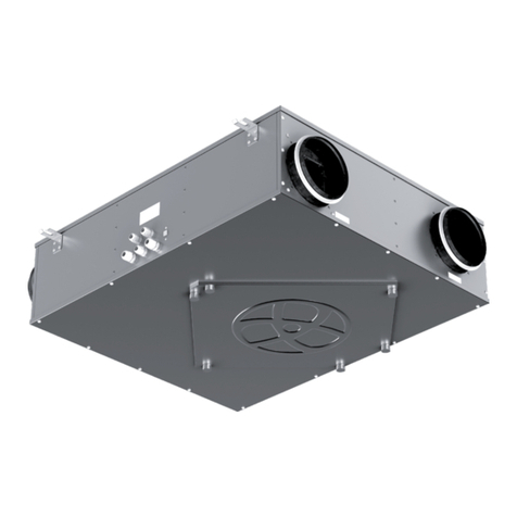 BLAUBERG KOMFORT ERV EC DB 100 S14 user manual