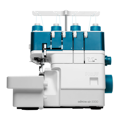 Pfaff admire air 5000 User manual Pfaff admire air 5000 User manual