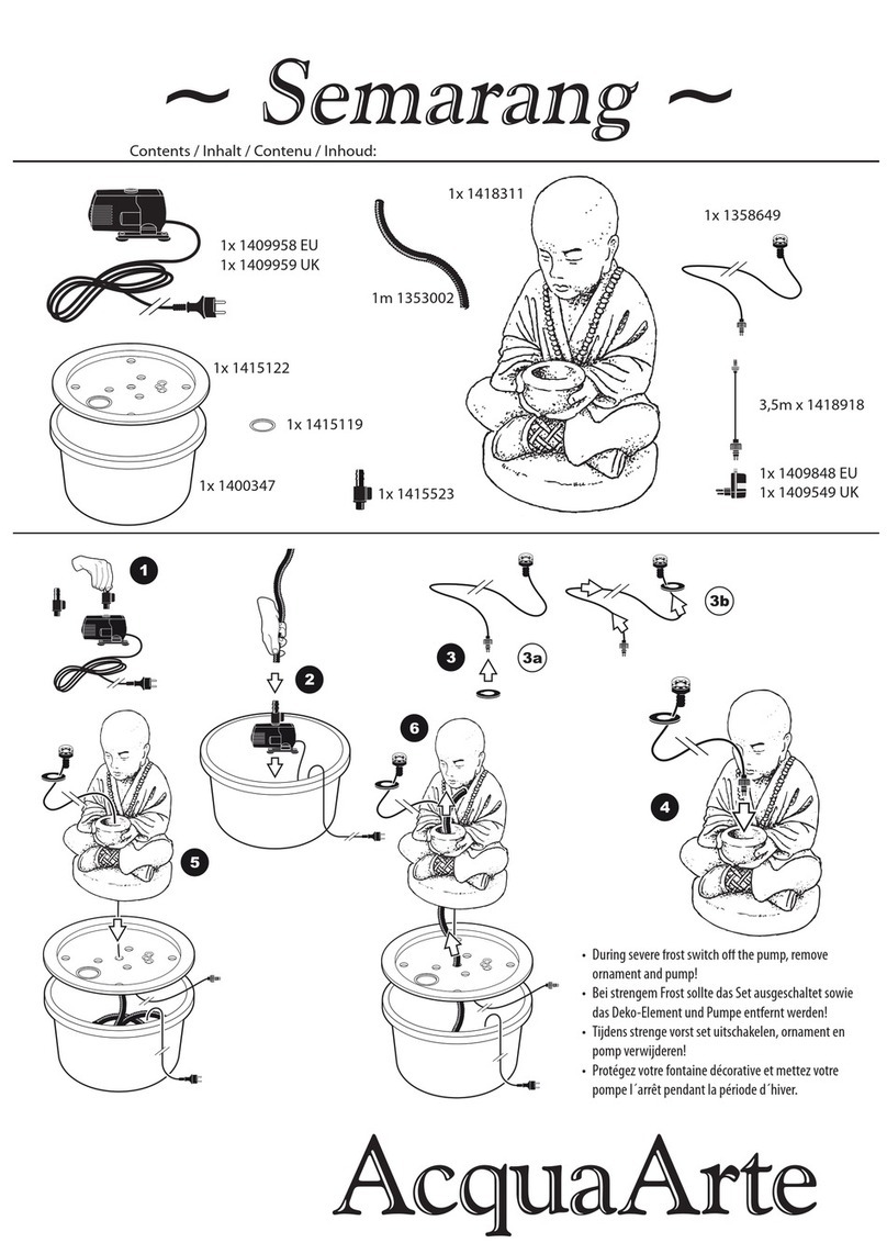 ubbink AcquaArte Semarang installation instructions ubbink AcquaArte Semarang installation instructions