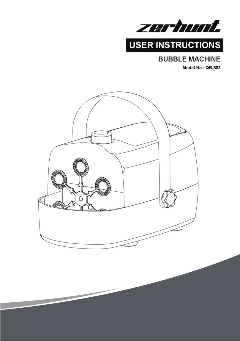 zerhunt QB-803 User instructions