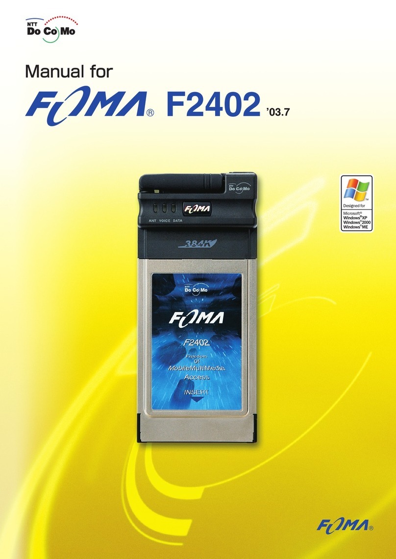 Foma F2402 manual