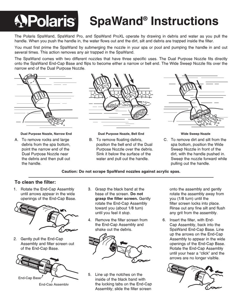 Polaris SpaWand Pro instructions