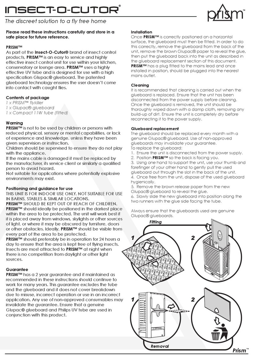 INSECT-O-CUTOR PRISM instructions