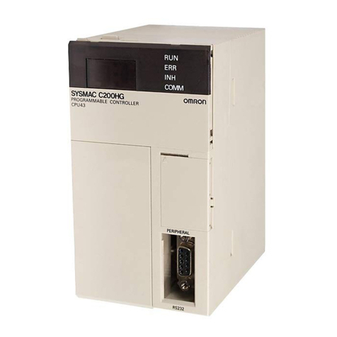 Omron SYSMAC C200HX User manual