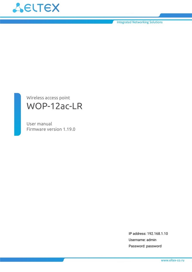 ELTEX WOP-12ac-LR User manual