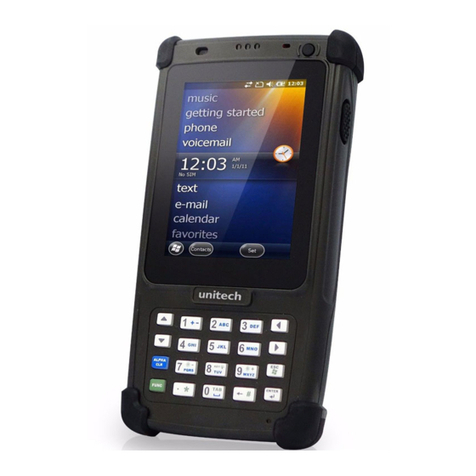 Unitech PA820 User manual