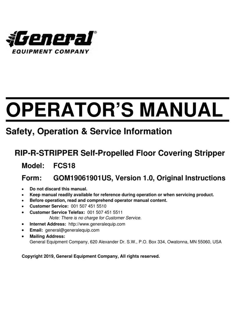 General FCS18 User manual General FCS18 User manual