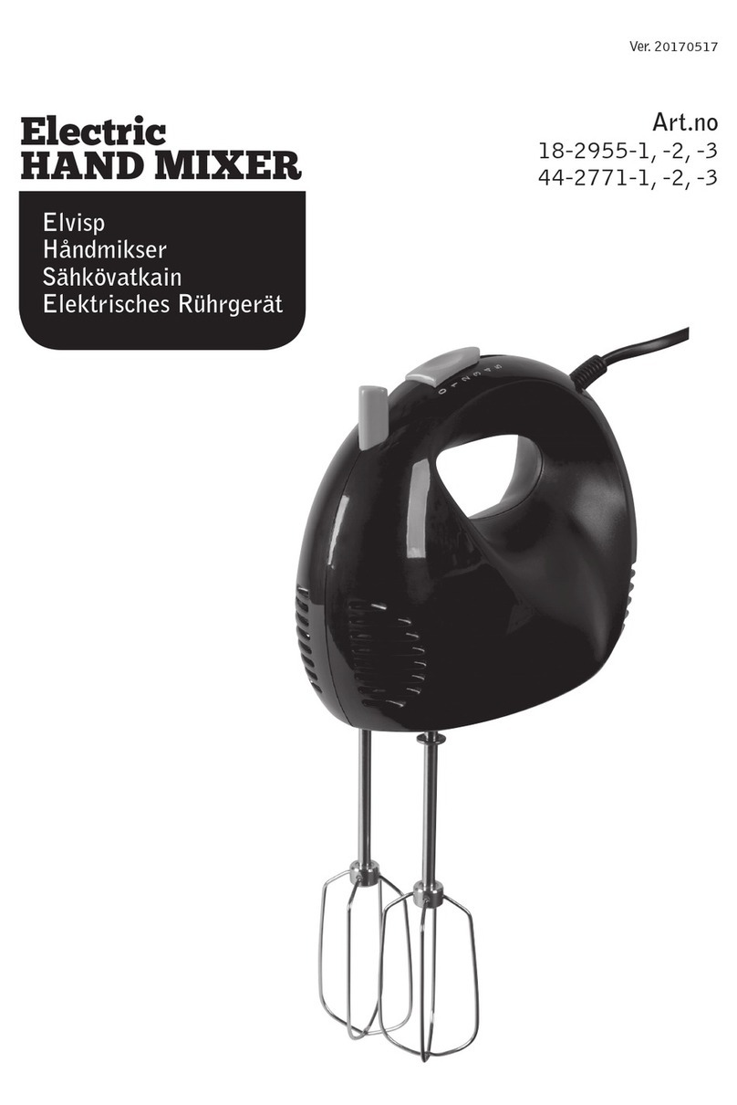 Clas Ohlson HM730D-2 instruction manual