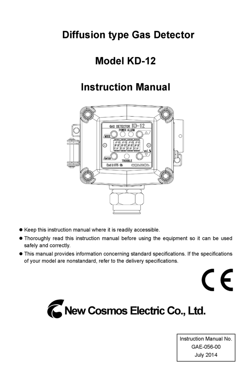 New Cosmos Electric KD-12 instruction manual