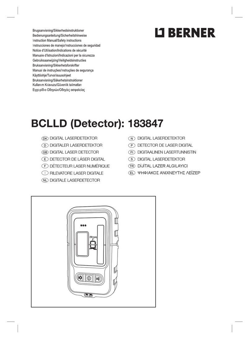 Berner BCLLD-D User manual