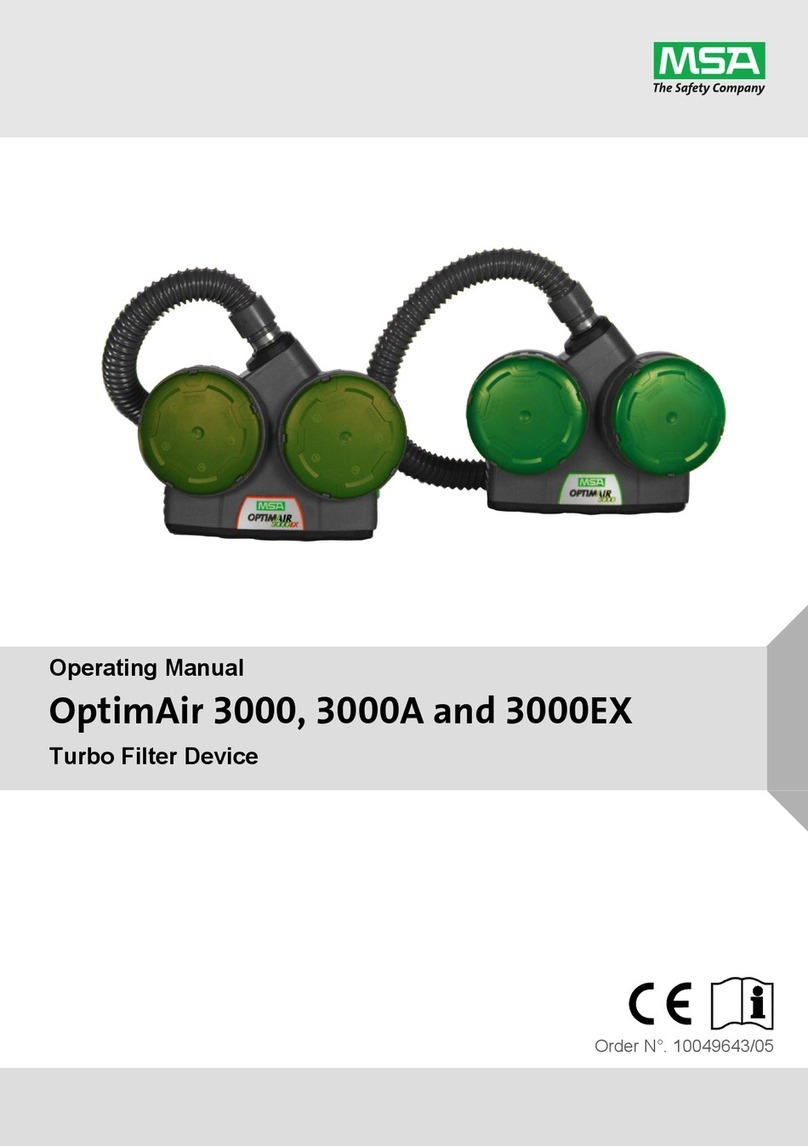 MSA OptimAir 3000 User manual