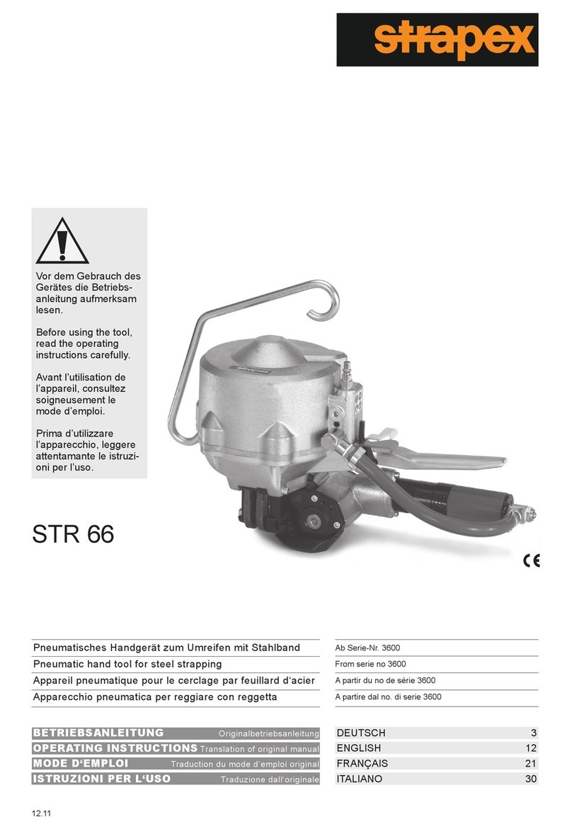 strapex STR 66 operating instructions
