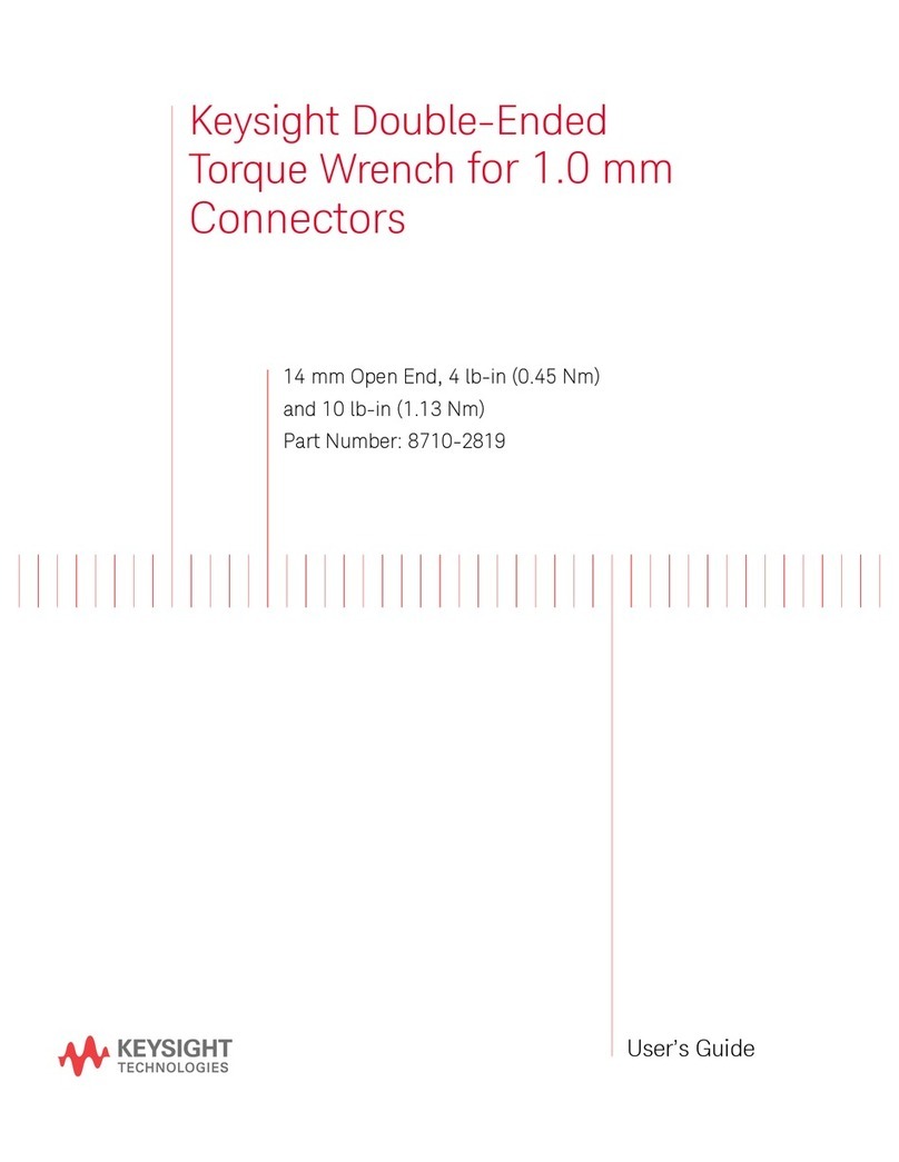 Keysight Technologies 8710-2819 user guide Keysight Technologies 8710-2819 user guide