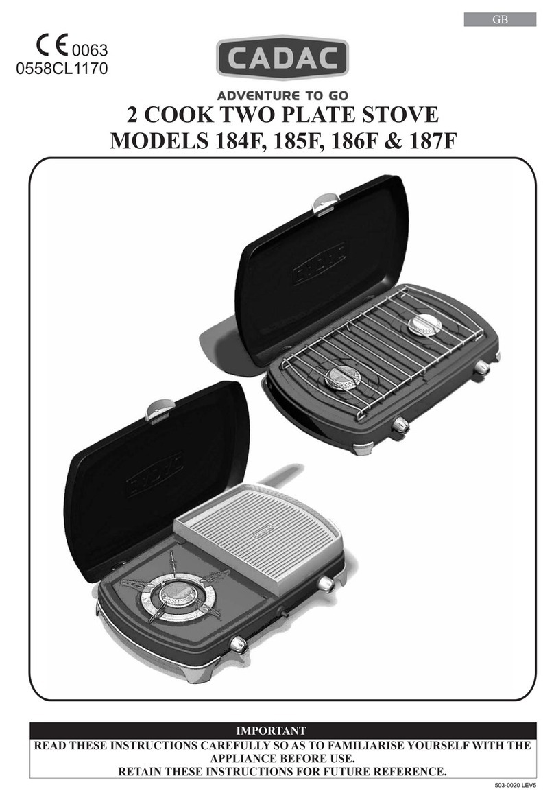 Cadac 184F manual