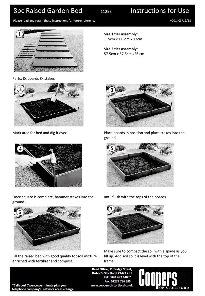 Coopers of Stortford 11293 Instructions for use