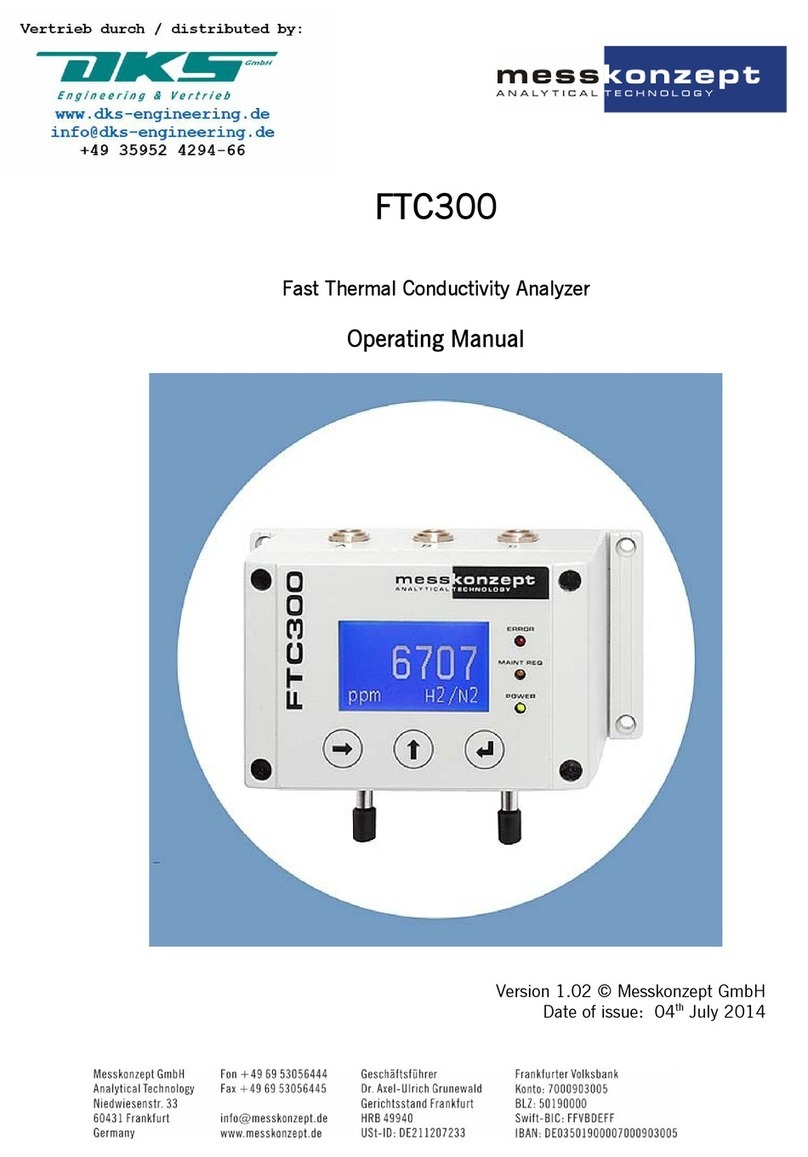 MessKonzept FTC300 operating manual
