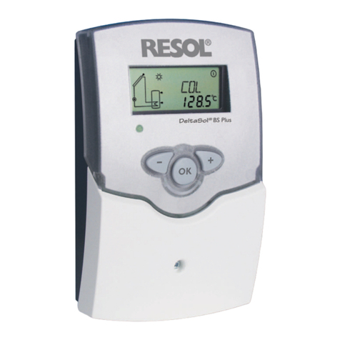 Resol DeltaSol BS Plus User manual