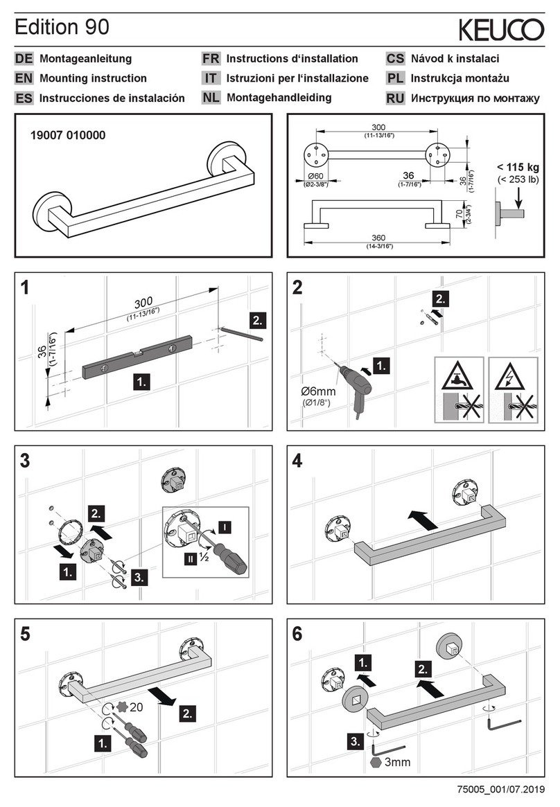 KEUCO Edition 90 User guide