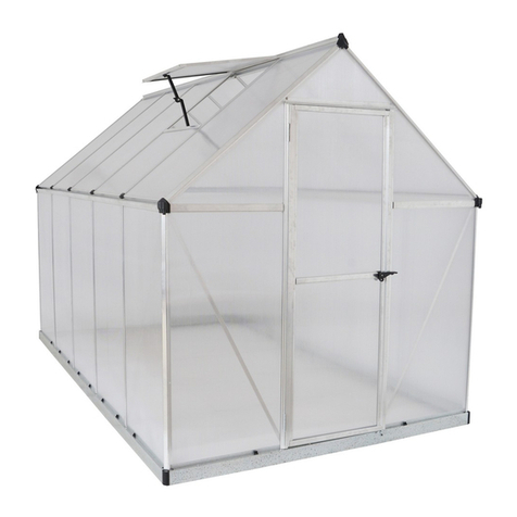 Palram Mythos 6'x10' Assembly instructions