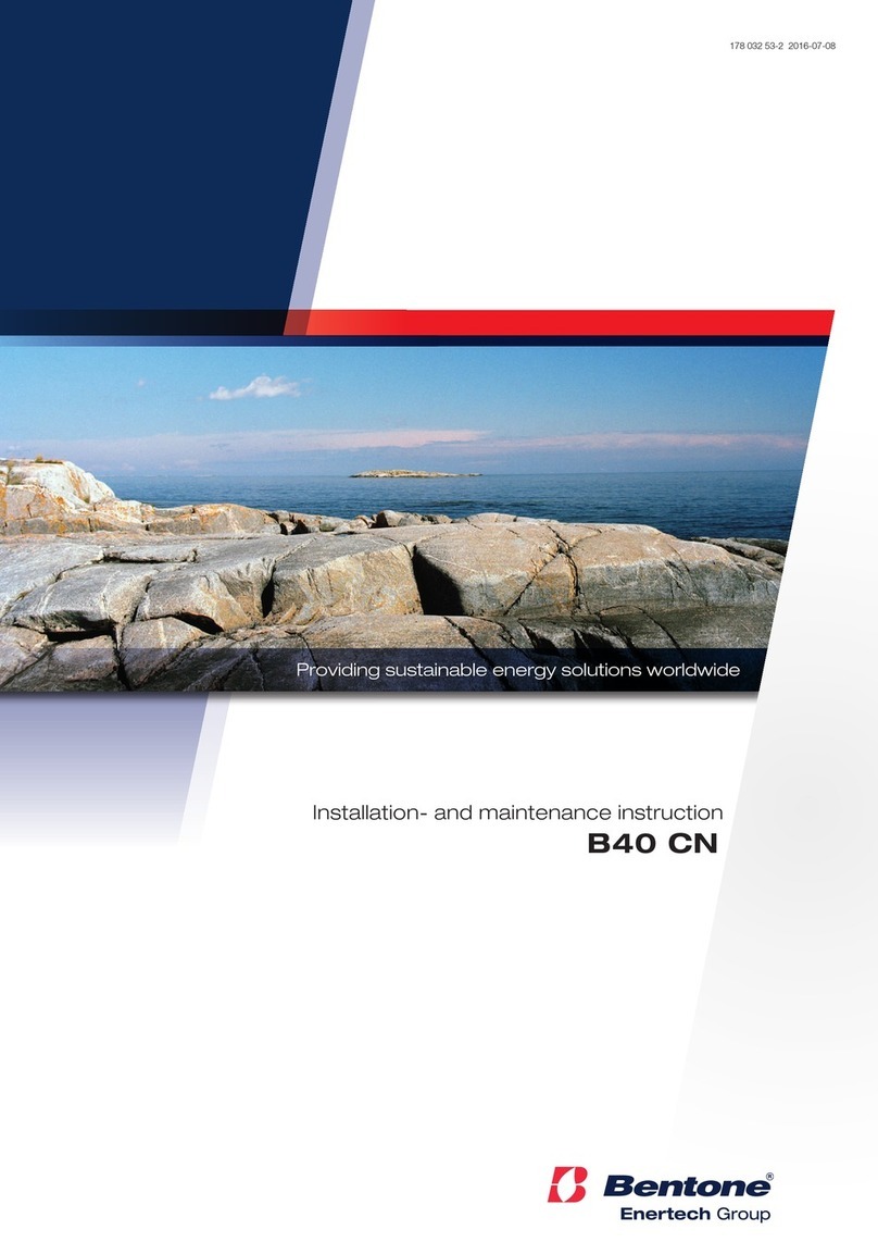 Enertech Bentone B40 CN Technical specifications